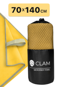 Полотенце спортивное Clam P004